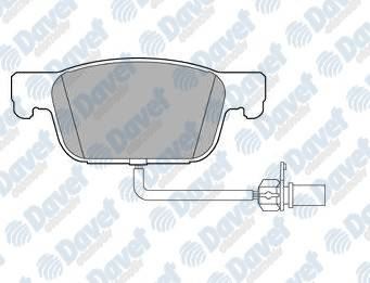 DELPHI LP3219 On Fren Balatasi Audi A4 15> A5 16>